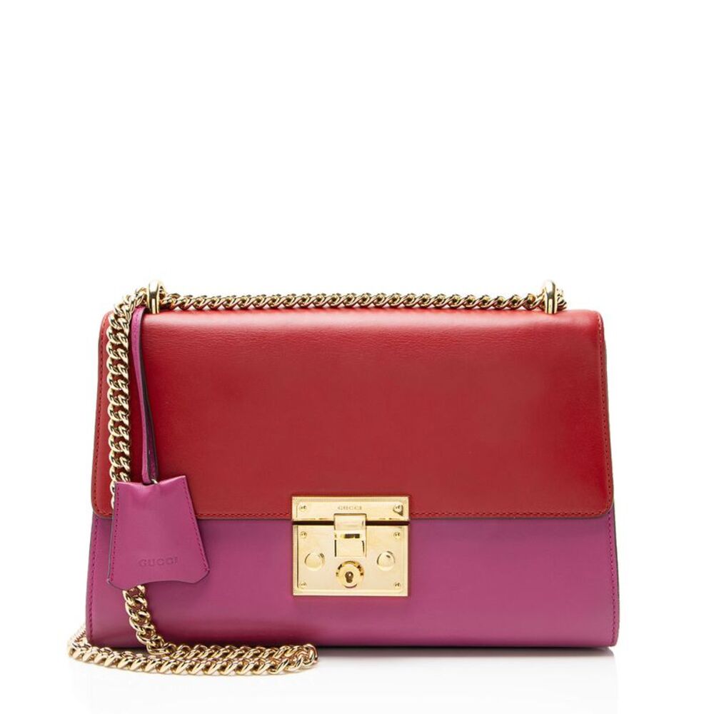 Gucci Leather Padlock Medium Shoulder Bag